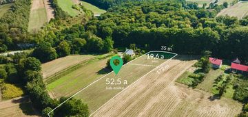 52,5 ara | pod lasem | przybysławice, gm. skała