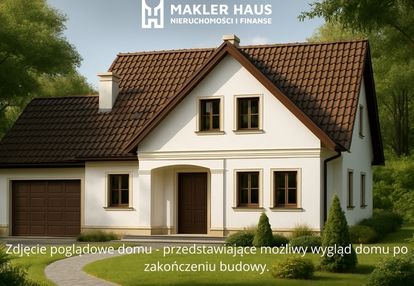 Siedlisko z rozpoczętą budową domu-przejma wysoka.