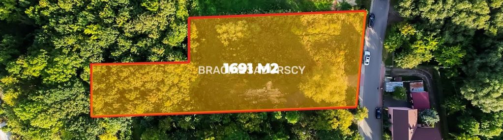 Działka budowlana | 1691 m² | mpzp | słomniki