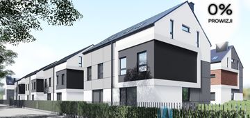 Bliźniak 6 pokoi z dużym ogrodem. 2 x parking