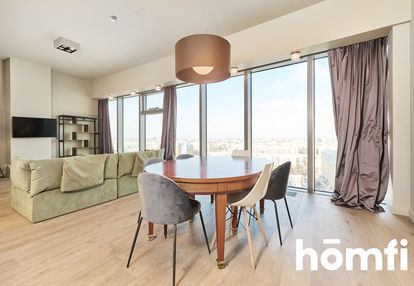 Apartament w żaglu sky tower - 107m2, 3 pokoje
