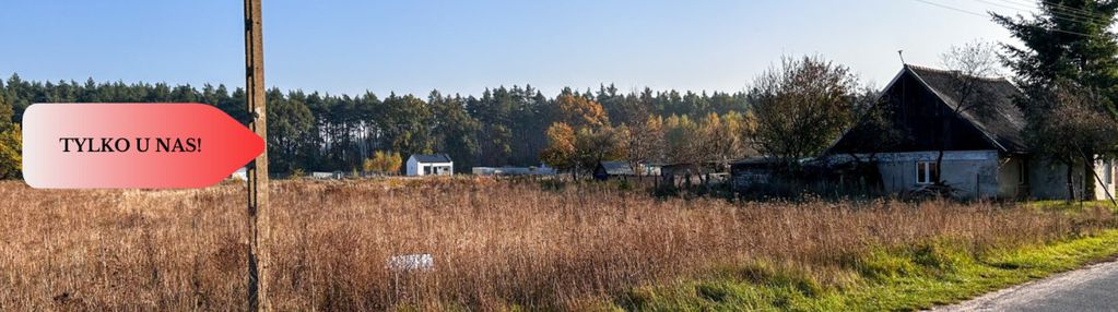 Tylko u nas! działki 1006-1169m² wz przy lesie