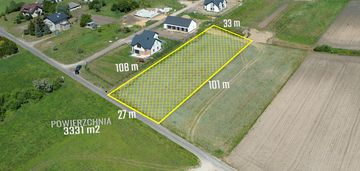 Działka budowlana z wz obok grodziska maz.