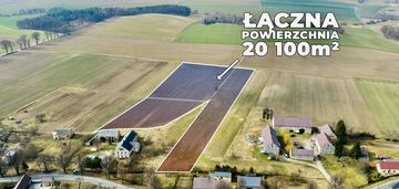 Trzy działki rolne (20.100 m²) + opcjonalnie dom