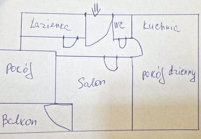 Słoneczne, komfortowe trzy pokoje do odświeżenia