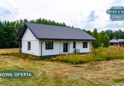 Nowoczesny dom parterowy w stanie deweloperskim
