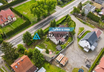 Dom z wydzielonymi lokalami na ładnej działce