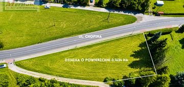Działka usługowo-mieszkalna- 100 m od parku dębina
