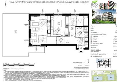 Ul. jemiołuszki - 63 mkw, 3 pok., 45 mkw ogródek!