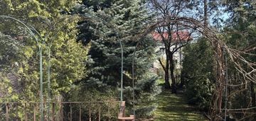 Segment z prywatnym ogrodem na wilanowie
