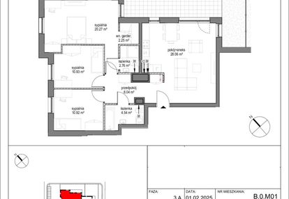 Rodzinne mieszkanie z ogrodem 71m2, brzeźno