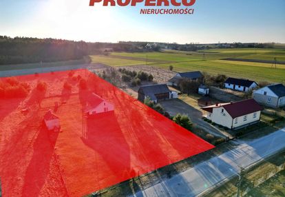 Działka z domem, pow. 7212 m2,nowe kotlice, sobków