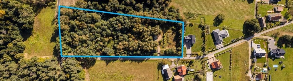 Całoroczny wśród drzew 1,3ha*wadowice*beskid mały