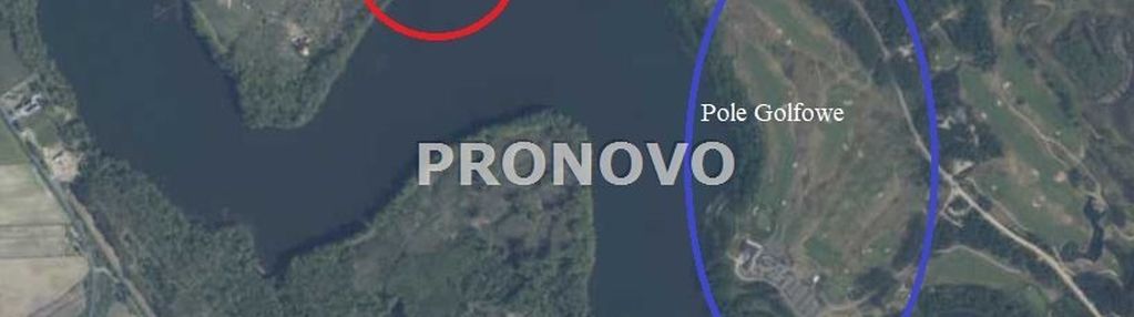 Działka 1420m2 nad jeziorem, pole golfowe choszczn