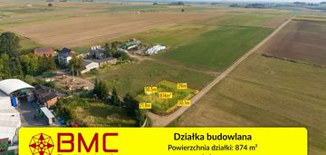 Działka budowlana lubsza, 874m2