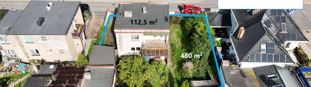 Dom wolnostojący w wejherowie z potencjałem 112 m²