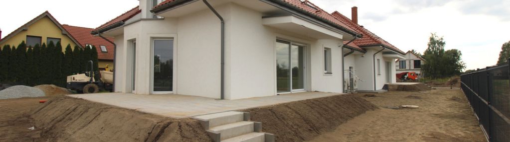 Panoramiczny widok z salonu, działka 400 m², garaż