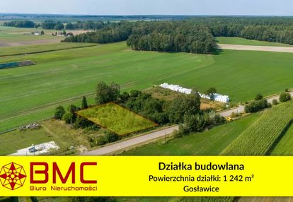 Działka budowlana gosławice 1242m2
