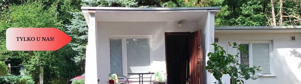 Działka z domkiem borówno kw jezioro , las.