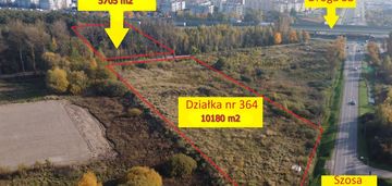 Działka inwestycyjna 1,0180 ha ul. tkacka