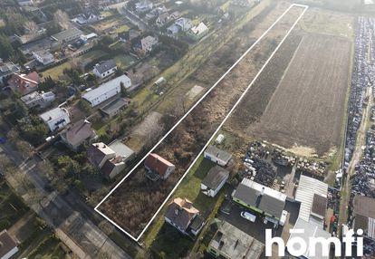 Uzbrojona działka budowlana z możliwością podziału