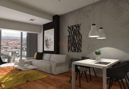 Apartament na 45. piętrze sky tower - piękny widok