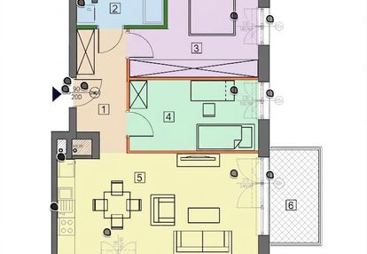 Nowe 3-pokoje centrum 300m dworzec metropolitalny