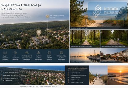 Okazja wykończone umeblowane 2 pokoje nad morzem0%