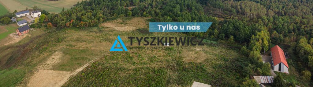 Działka budowlana przy lesie w połęczynie.