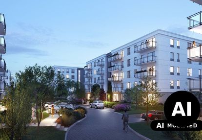 Spokojne osiedle wśród drzew | duży balkon |