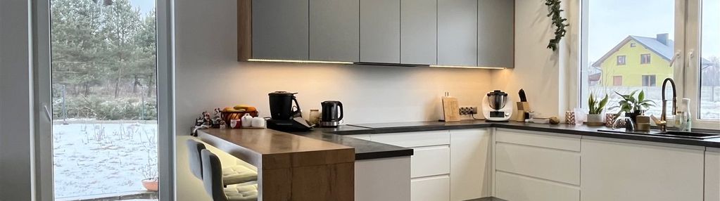 Nowoczesny dom w cisie koło blachowni