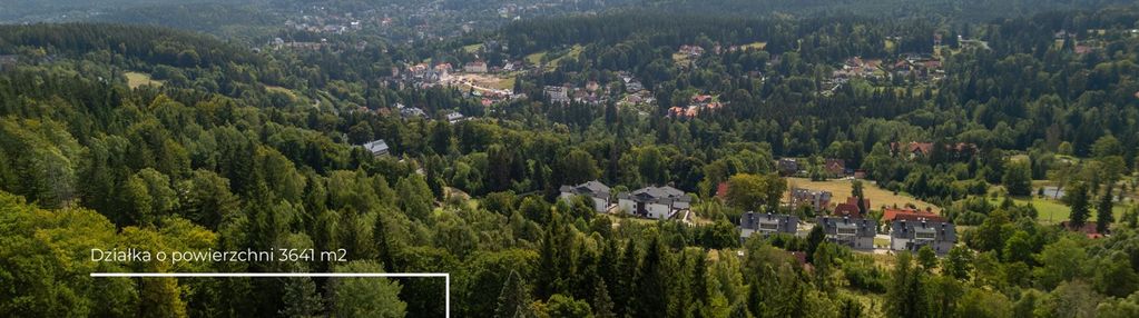 Działka na zboczu gór izerskich