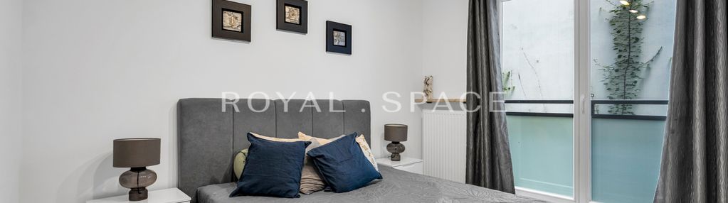 Stylowy apartament z balkonem przy pięknej