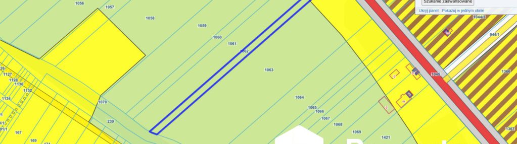 Działka rolna 2000 m² – paprotnia, gm. stężyca