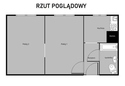 2 pokoje 35m2 do remontu 4 piętro piękny widok