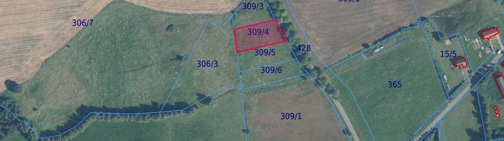 Czernin działka budowlana