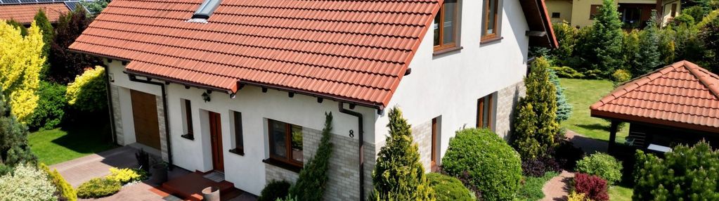 Łochowo dom godny polecenia z pięknym ogrodem