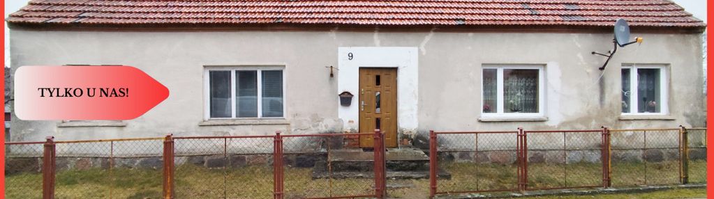 Dom z dużą działką, do remontu 3 km od jeziora!