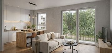 Apartament 3-pokojowy | 63,27 m² | widok na las