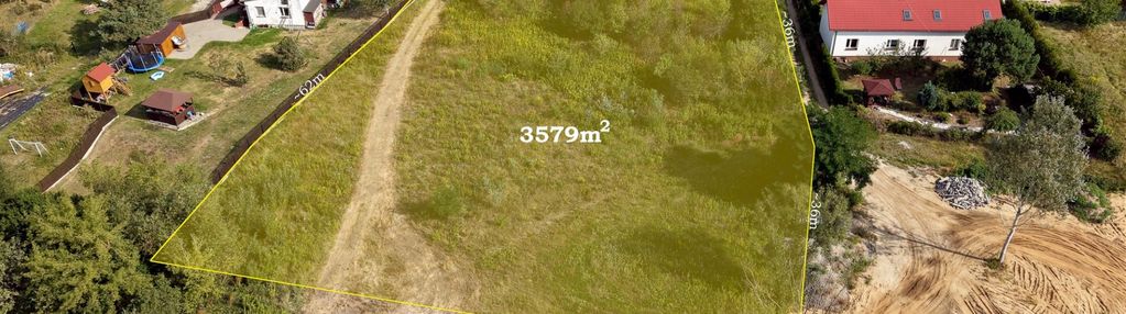 Działka usługowa skierdy gmina jabłonna