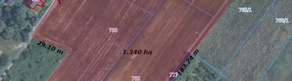 Działka na sprzedaż 134m2