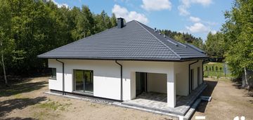 Nowoczesny dom z ogrodem przy lesie | pod łodzią