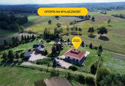 Dom parterowy w lesie, działka 22ar niepołomice
