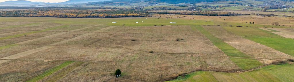 Działka rolna w czarnym dunajcu