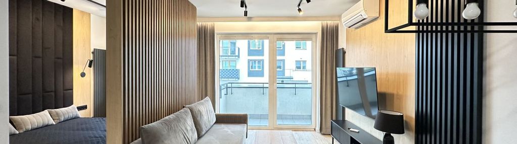 Loftowe mieszkanie 2-pokojowe + balkon