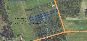 Działka podzabudowe przybynów gm. żarki