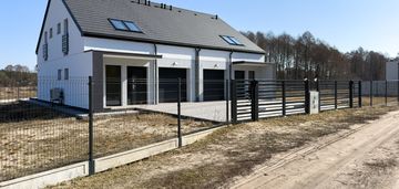 Nowoczesny bliźniak 140 m2 przyłęki działka 700m2