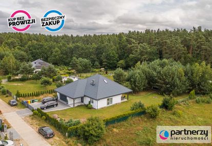 Piękny bungalow z prywatnym lasem - działka 2205m2
