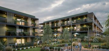 Tuż nad jeziorem z urokliwym widokiem 2 pokoje