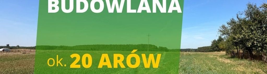 Działka budowlana o pow. ok. 20m2, gm.świerczów